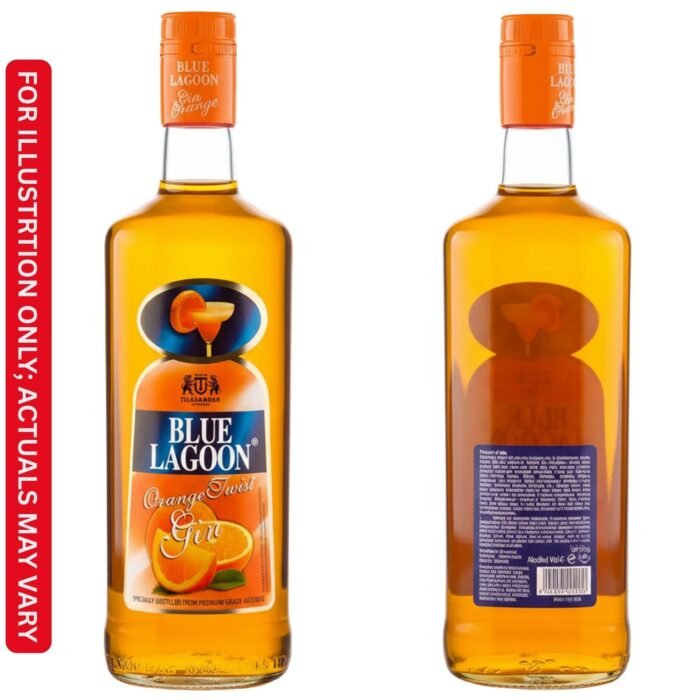 BLUE LAGOON ORANGE TWIST GIN