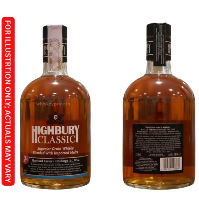 HIGHBURY CLASSIC RARE RESERVE WHISKY