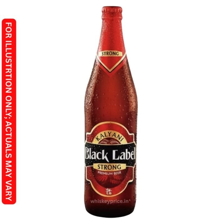 Kalyani Black Label Strong Premium Beer Kalyani Black Label Strong Premium Beer