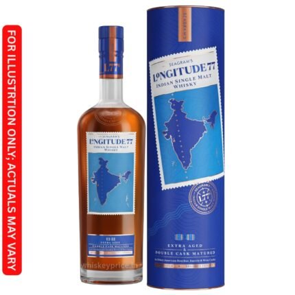 Longitude 77 Indian Single Malt Whisky