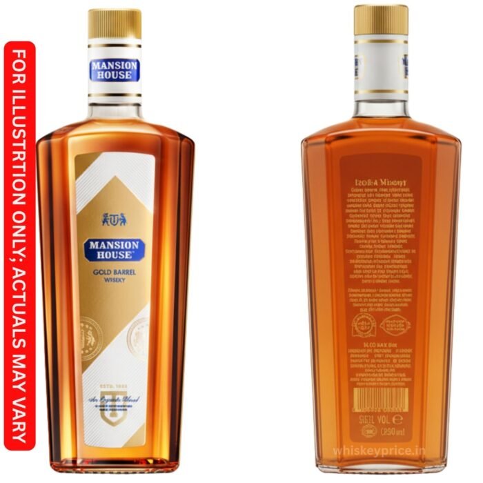 MANSION HOUSE GOLD BARREL WHISKY