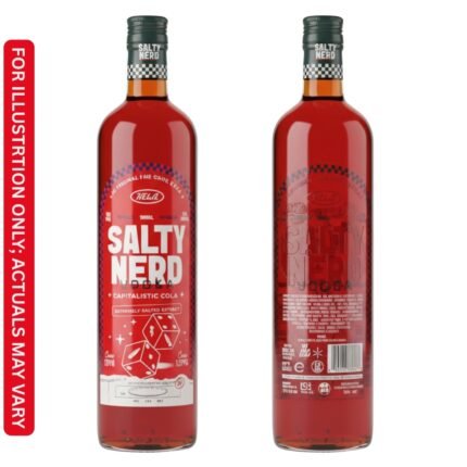 Salty Nerd Vodka Charcoal Filtered