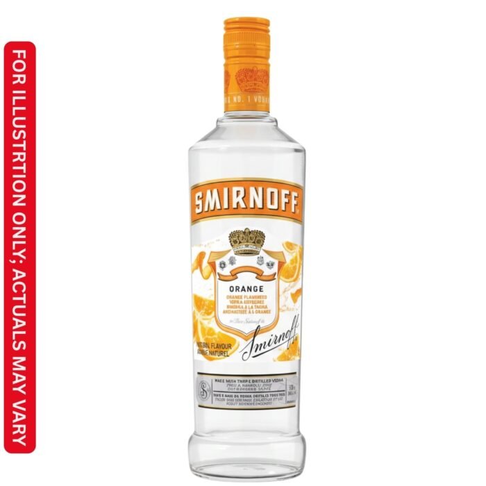 Smrinoff Orange Triple Distilled Vodka