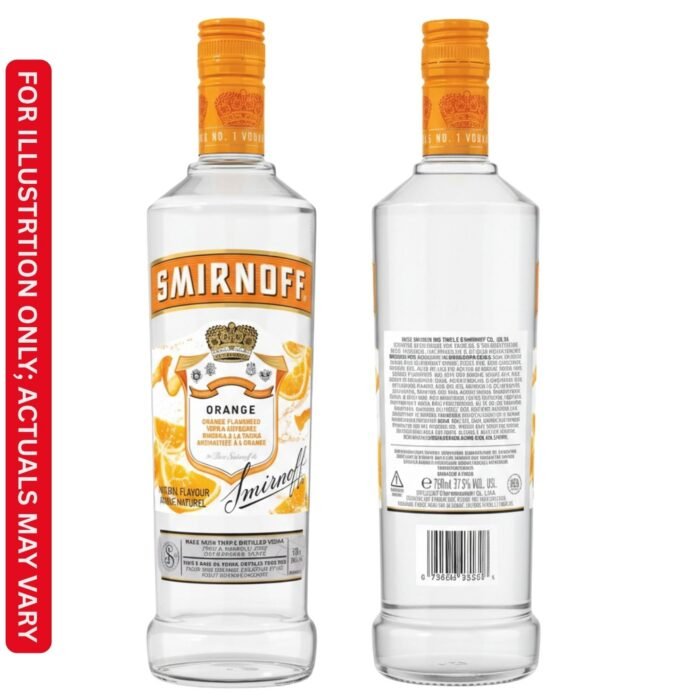 Smrinoff Orange Triple Distilled Vodka