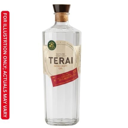TERAI INDIA CRAFT GIN LITCHIS AND MULBERRIES