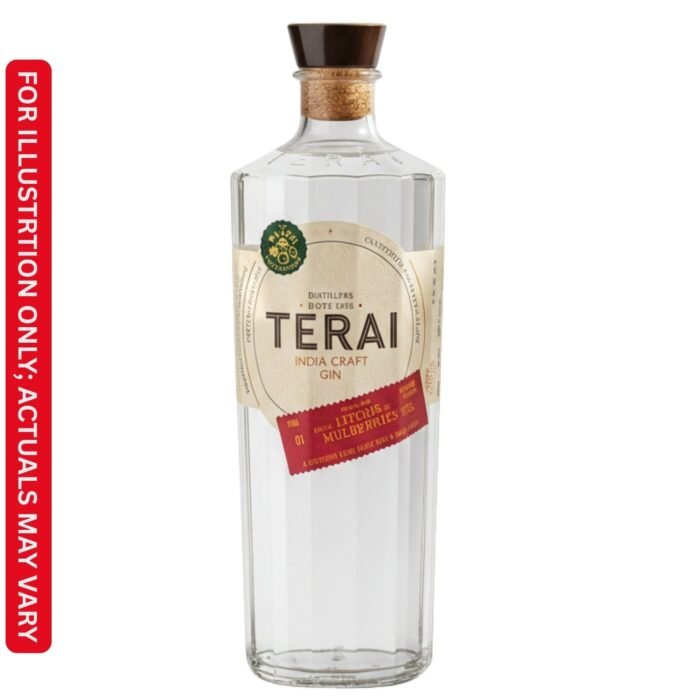 TERAI INDIA CRAFT GIN LITCHIS AND MULBERRIES