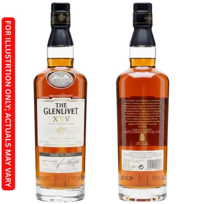 THE GLENLIVET XXV SINGLE MALT SCOTCH WHISKY