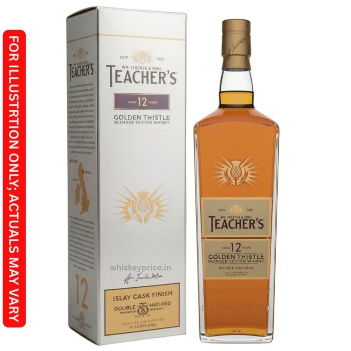 Teachers Golden Thistle Blended Scotch Whisky Teachers Golden Thistle Blended Scotch Whisky